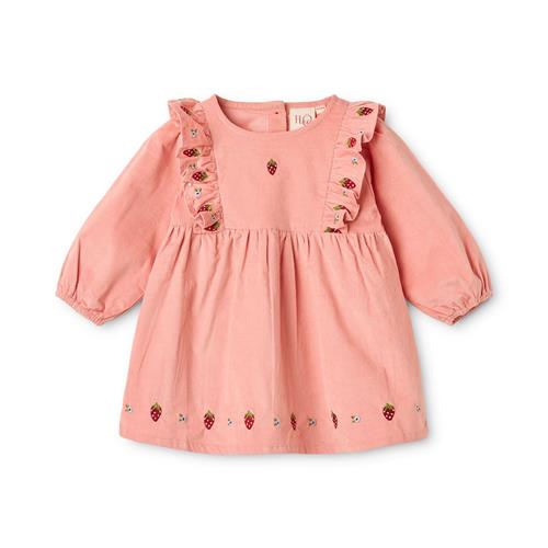 Flöss Belle Kjole Warm Pink  Warm Pink 80 cm  Lyserød  80 cm  Piger