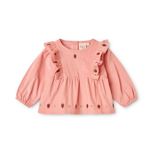 Flöss Belle Bluse Warm Pink  Warm Pink 122 cm  Lyserød  122 cm  Piger