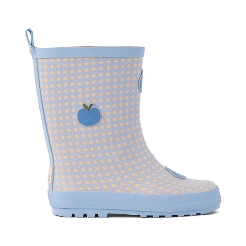 Flöss Misty Regnstøvler Apple Gingham  Apple Gingham 25 EU  Blå  25 EU  Drenge, Piger