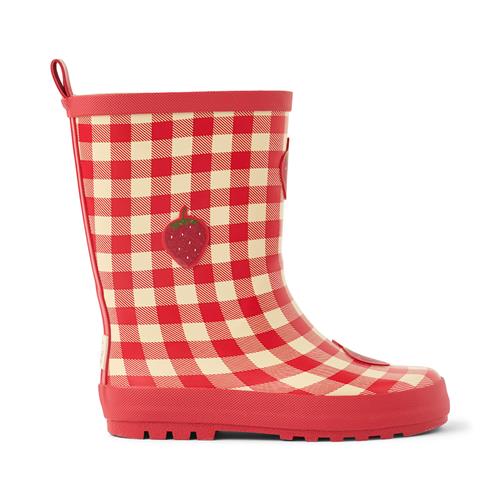 Flöss Misty Regnstøvler Berry Gingham  Berry Gingham 31 EU  Rød  31 EU  Piger