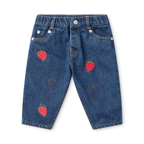 Flöss Sage Jeans Mid Blue  Mid Blue 104 cm  Blå  104 cm  Drenge, Piger