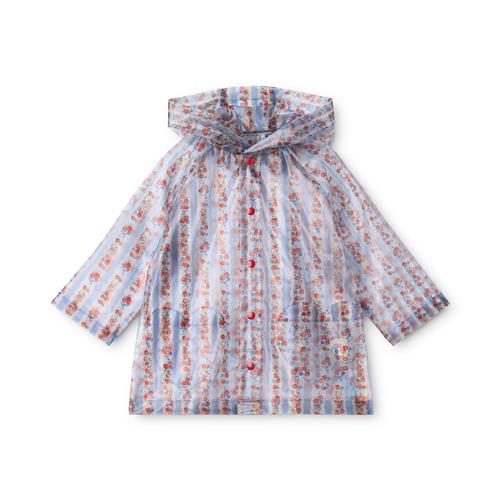 Flöss Iris Regnfrakke Blue Air Rose  Blue Air Rose 5-6 Y  Blå  5-6 år  Drenge