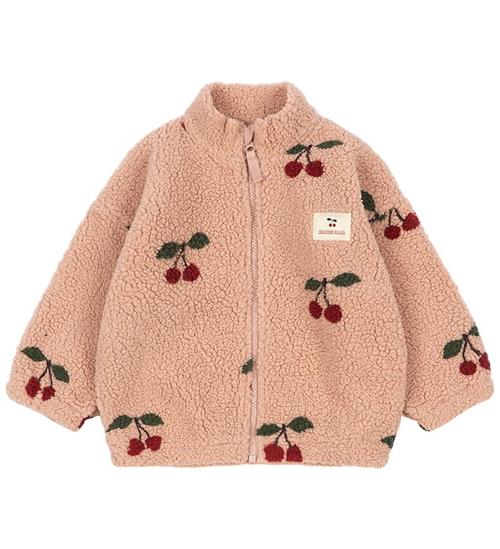 Konges Sløjd Fleecejakke - Teddy - Jody - Ma Grande Cerise Blush