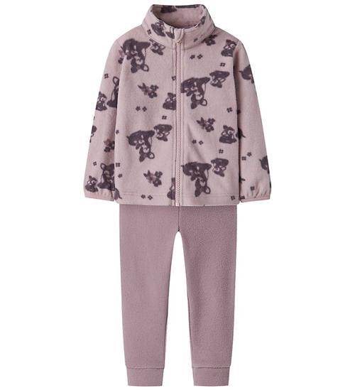 Name It Fleecesæt - NmnSpektra - Violet Ice/Deer