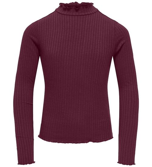 Kids Only Bluse - KogFransiska - Fig