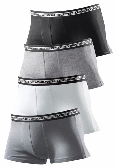 Authentic Le Jogger Boksershorts  grå / antracit / sort / hvid
