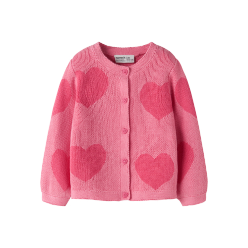 NAME IT Strik Cardigan Lianax Flowering Ginger