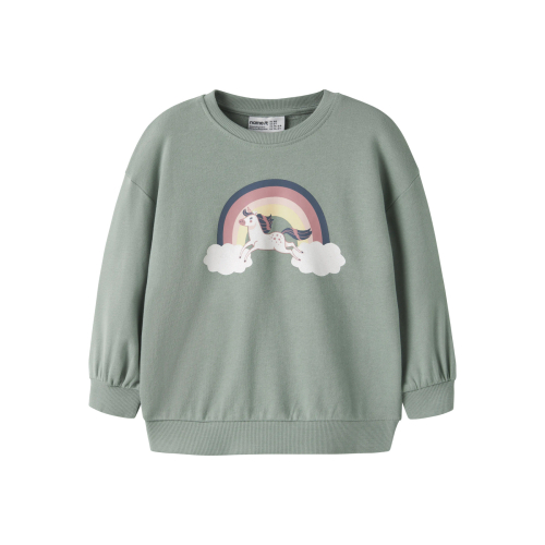 NAME IT Sweatshirt Valona Green Milieu