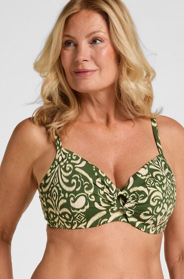 Hunkemöller Bikinitop med bøjle uden fyld Cancun Grøn