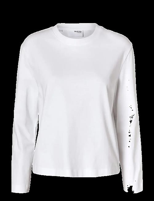 Selected | Slwessential Ls Boxy Tee Noos | XXL