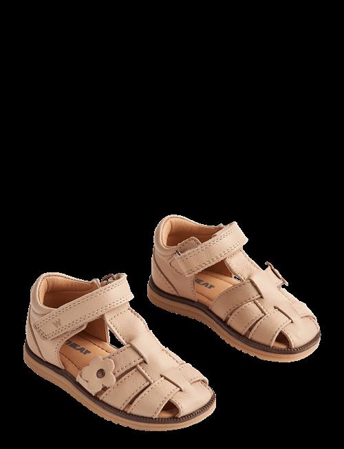 Wheat | Sandal Closed Toe Sky Flower | 20-12.7CM