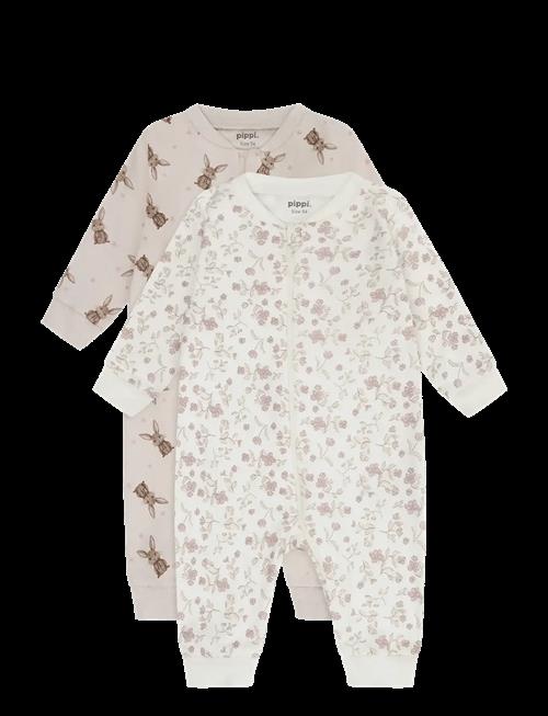 Pippi | Nightsuit -Zipper (2-Pack) | 98
