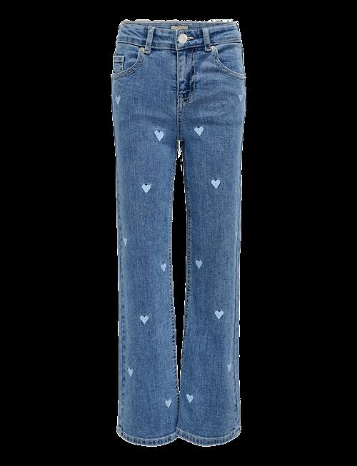 Kids Only | Kogjuicy Wide Leg Heart Emb Jeans Noos | 164