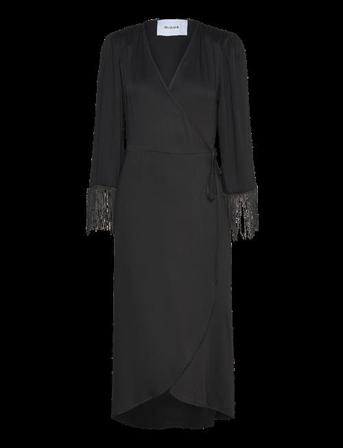 Minus | Msjassie Solid Fringe Sleeve Dress | 38