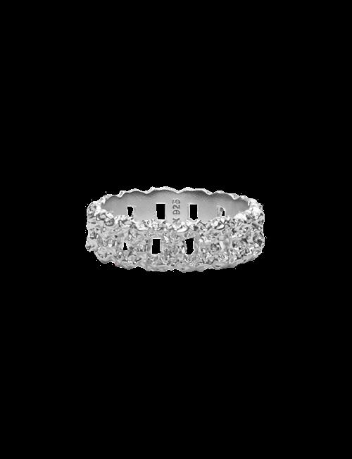 IX Studios | Ix Crunchy Curb Ring Silver | 66