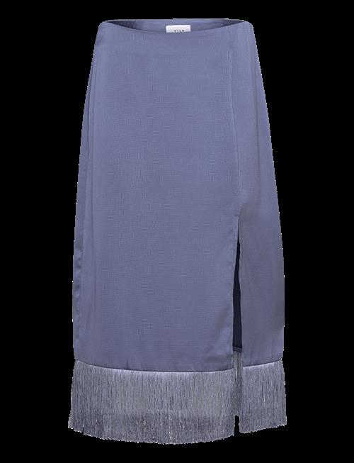 Vila | Vilone Hw Midi Fringle Skirt/Dc/Ka | 40