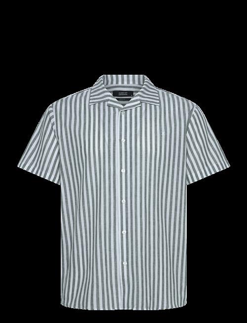 Clean Cut Copenhagen | Giles Bowling Striped Shirt S/S | XXL