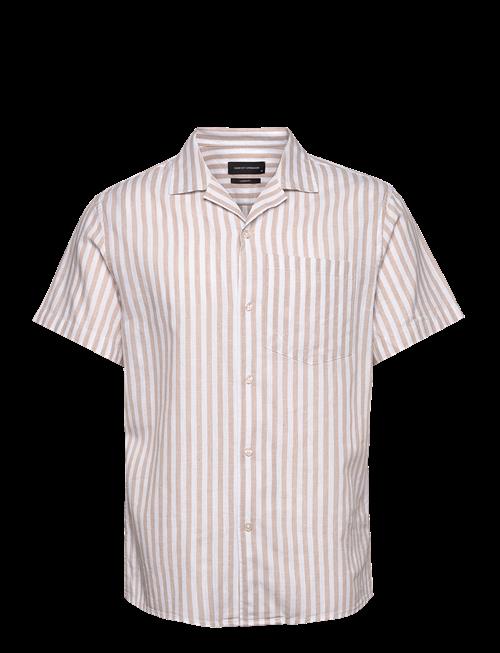 Clean Cut Copenhagen | Giles Bowling Striped Shirt S/S | L