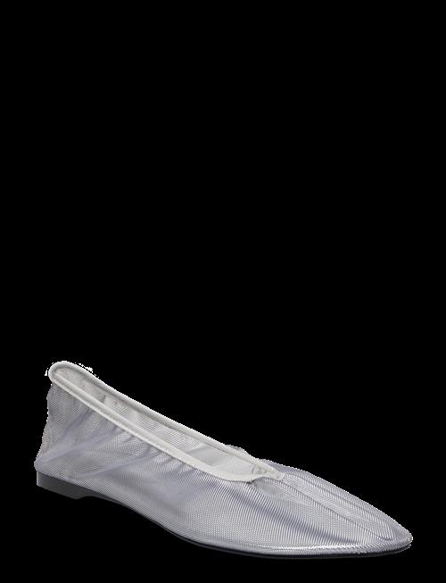 Mango | Semi-Transparent Mesh Ballet Flats | 37