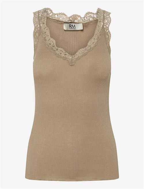 RM By Rosemunde | Rmwbalta Modal Lace Sl V-Neck Top | XL