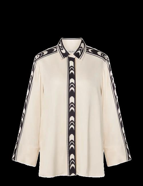 Malina | Meya Wide Fit Printed Shirt | M