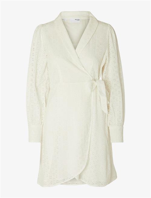Selected | Slfanelli Ls Short Wrap Dress B | 36