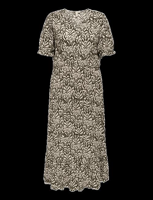 ONLY Carmakoma | Carchianti S/S Long Dress Wvn Noos | 48