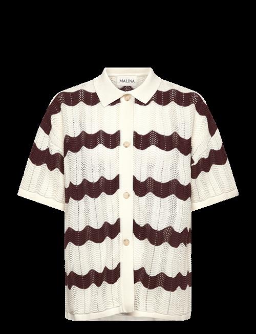 Malina | Alana Oversized Knitted Shirt | XS
