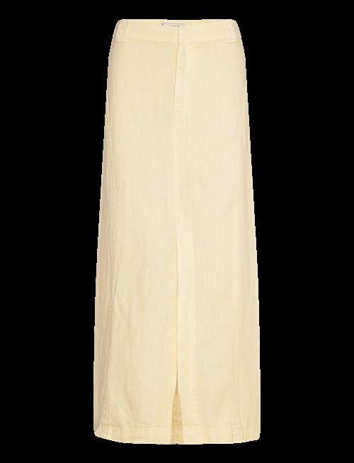 Mango | Linen Skirt With Slit | 34