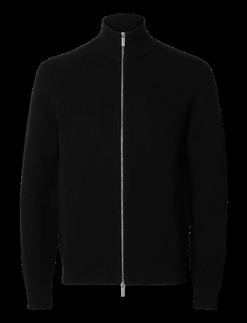 Selected | Slmdane Ls Knit Reg Struc Full Zip Noos | S