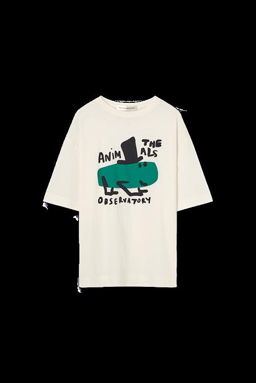 The Animals Observatory Collie T-shirt Raw White  Raw White 8 Y  Hvid  8 år  Drenge, Piger