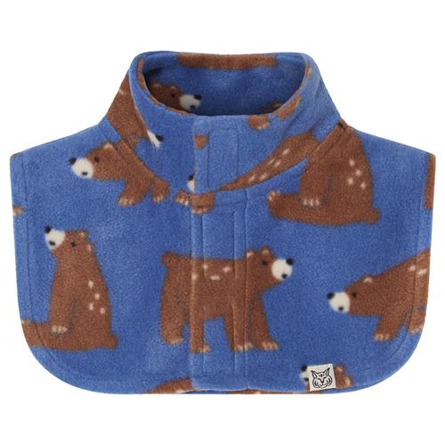 Kuling Northpole Halsvarmer I Fleece Nordic Blue Bear  Nordic Blue Bear-1-3 Y  Blå  1-3 år  Drenge, Piger