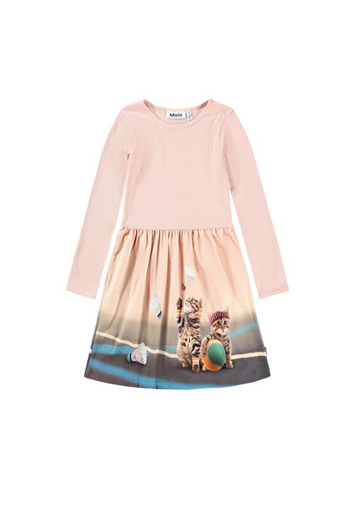 Molo Credence Dress Ls Catletics Catletics 110/116 cm  Lyserød  110/116 cm  Piger