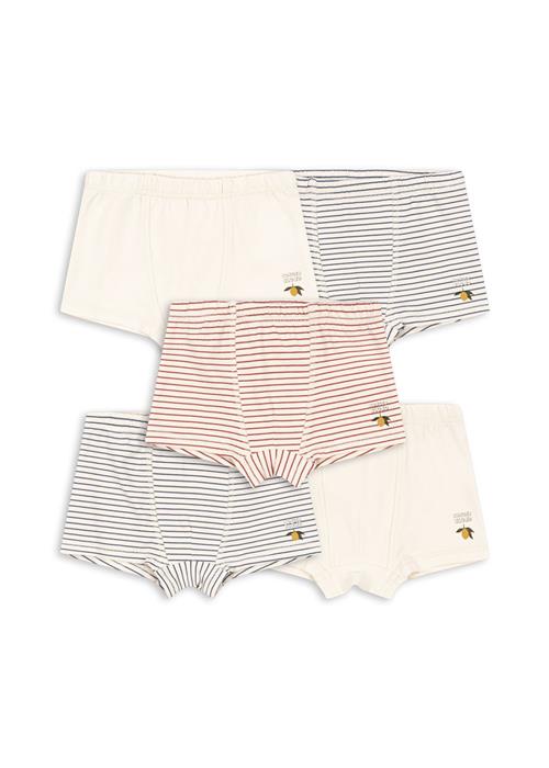 Konges Sløjd Basic 5-pak Boxershorts Boy Mix Pack  Boy Mix Pack-5Y  Hvid  5 år  Drenge