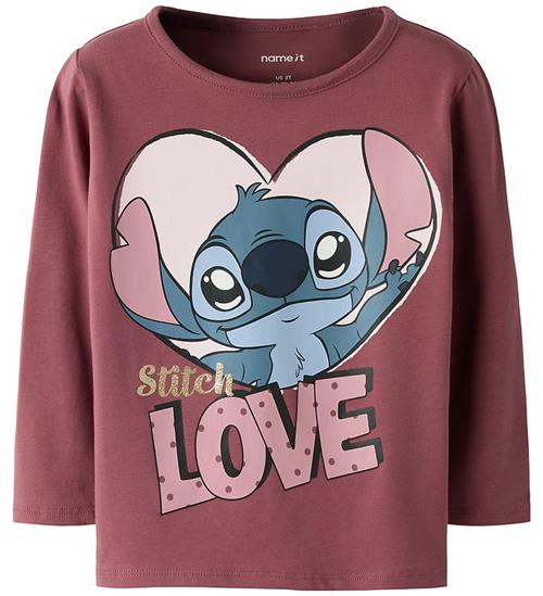 Name It Bluse - NmfAnina - Stitch - Wild Ginger