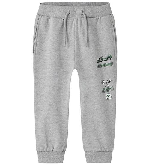 Name It Bukser - NmmNilius - Grey Melange
