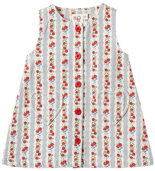 Flöss Kjole - Denim - Aria - Blue Air Rose