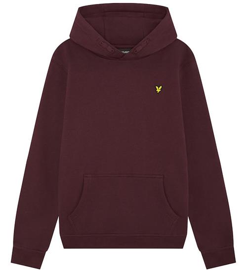 Lyle & Scott Hættetrøje - Brush Back - Burgundy