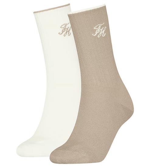 Tommy Hilfiger Strømper - 2-pak - Sand