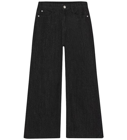 Indian Blue jeans Jeans - Extra Wide Fit - Black Denim m. Glitte