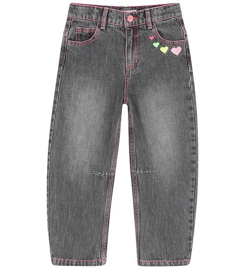 Billieblush Jeans - Denim Grey m. Hjerter