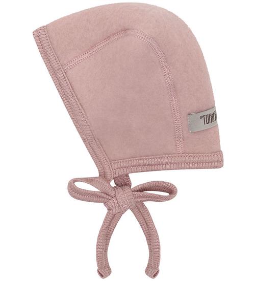 Huttelihut Babyhjelm - Uldfleece - Mahogany Rose