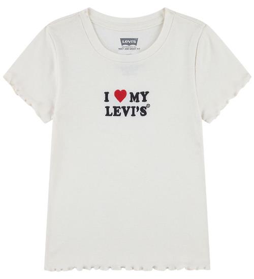 Levis T-shirt - Heart - Egret