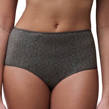 Chantelle Trusser EasyFeel Norah High Waist Brief Mørkgrå  nylon 40 Dame