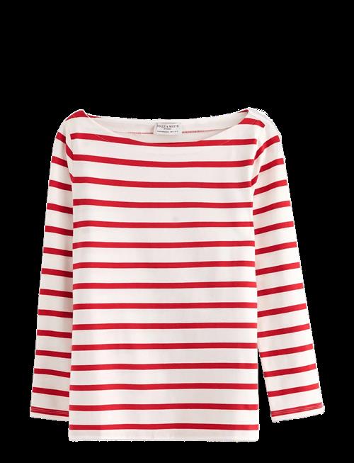 Lindex | Striped Cotton Top | S