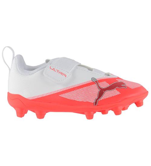 Puma Fodboldstøvler - Ultra 7 Play V FG/AG RB Jr - Ultra Red/Bla