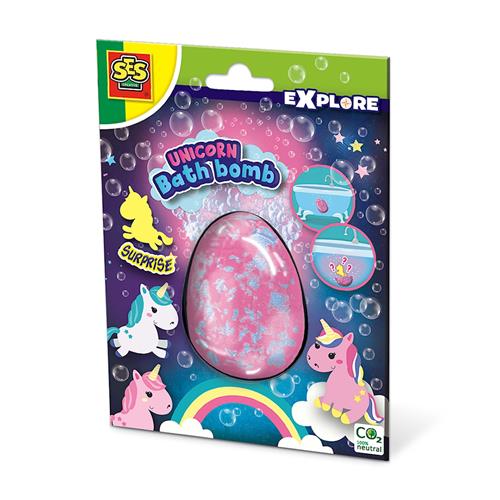 SES Creative Bath Bomb Legetøj Til Badet  Yellow-3-6 Y  Gul  3-6 år  Drenge, Piger