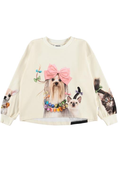Molo Reniza T-Shirts Long Sleeves Photoshoot Photoshoot 140 cm  Creme  140 cm  Piger