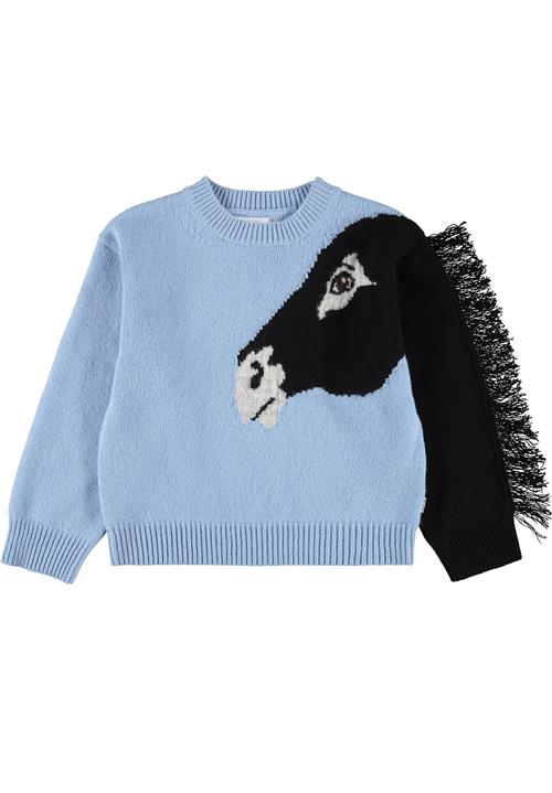 Molo Griselda Jumper Topaz Blue Topaz Blue 92/98 cm  Blå  92/98 cm  Piger