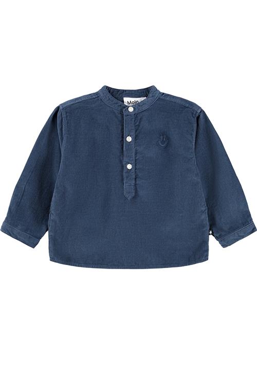 Molo Enoz Shirt Ls Infinity Infinity 92 cm  Blå  92 cm  Drenge, Piger